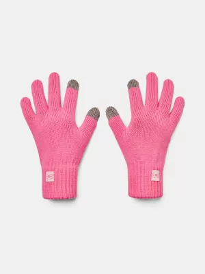 Női kesztyű UNDER ARMOUR UA HALFTIME GLOVES 1373158-640 RÓZSASZÍN