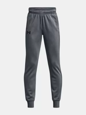 Fiú melegítőnadrág UNDER ARMOUR UA ARMOUR FLEECE JOGGERS 1373543-012 SZÜRKE