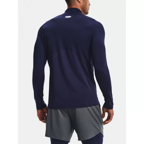  Férfi póló UNDER ARMOUR UA CG ARMOUR FITTED MOCK 1366066-410 KÉK 