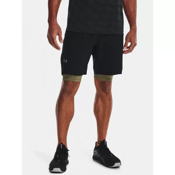 Férfi rövidnadrág UNDER ARMOUR UA VANISH WOVEN 8IN SHORTS 1370382-001 FEKETE 