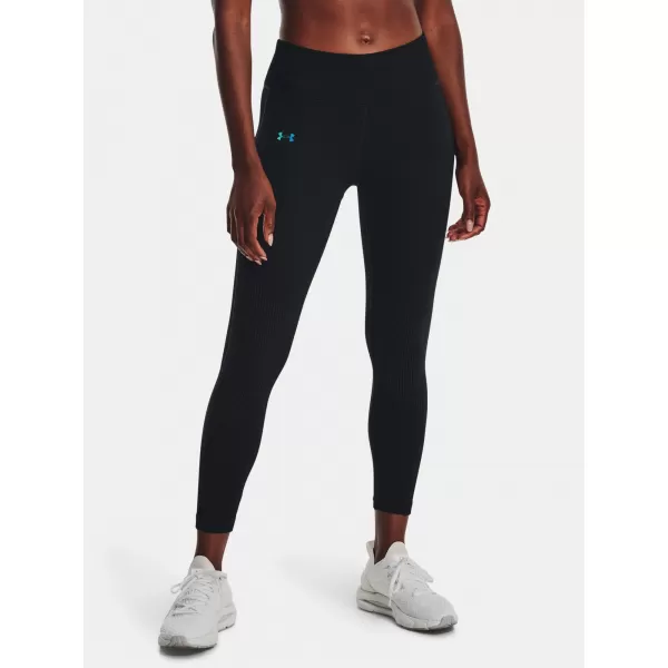  Női leggings UNDER ARMOUR UA RUSH SEAMLESS ANKLE LEG 1373928-001 FEKETE 