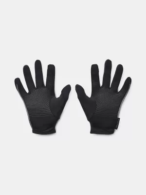 Női kesztyű UNDER ARMOUR UA STORM RUN LINER 1377511-001 FEKETE
