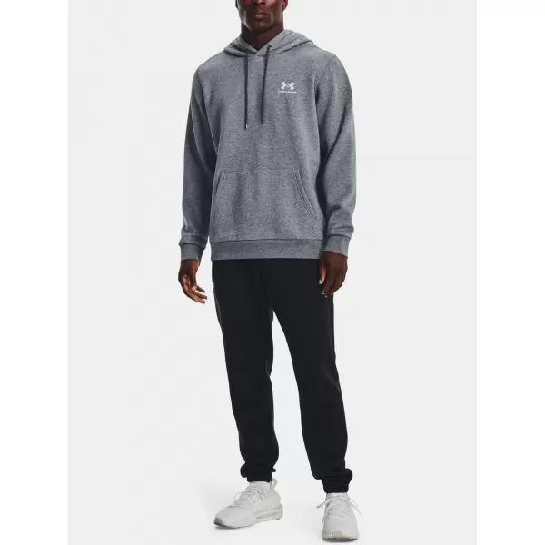  Férfi pulóver UNDER ARMOUR UA ESSENTIAL FLEECE HOODIE 1373880-012 SZÜRKE 