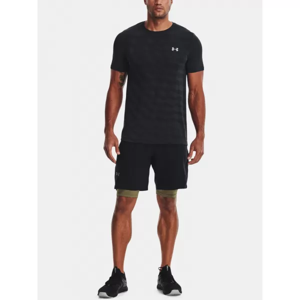  Férfi rövidnadrág UNDER ARMOUR UA VANISH WOVEN 8IN SHORTS 1370382-001 FEKETE 