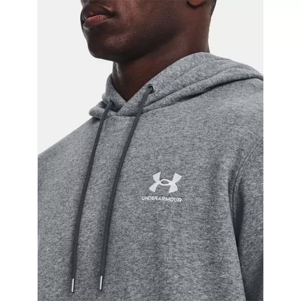  Férfi pulóver UNDER ARMOUR UA ESSENTIAL FLEECE HOODIE 1373880-012 SZÜRKE 