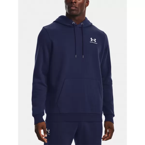  Férfi pulóver UNDER ARMOUR UA ESSENTIAL FLEECE HOODIE 1373880-410 KÉK 