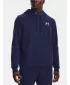 Férfi pulóver UNDER ARMOUR UA ESSENTIAL FLEECE HOODIE 1373880-410 KÉK