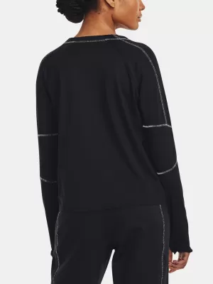 Női póló UNDER ARMOUR UA TRAIN CW CREW 1373970-001 FEKETE