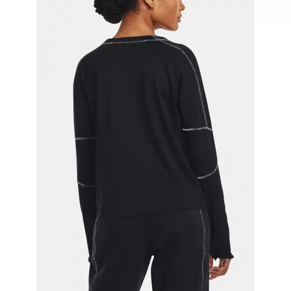  Női póló UNDER ARMOUR UA TRAIN CW CREW 1373970-001 FEKETE 