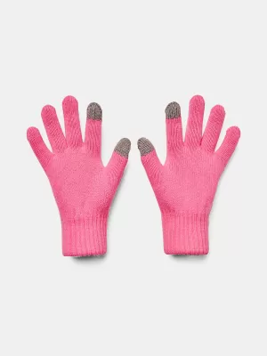Női kesztyű UNDER ARMOUR UA HALFTIME GLOVES 1373158-640 RÓZSASZÍN