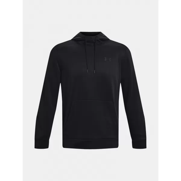  Férfi pulóver UNDER ARMOUR UA ARMOUR FLEECE HOODIE 1373353-001 FEKETE 