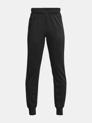 Fiú melegítőnadrág UNDER ARMOUR UA ARMOUR FLEECE JOGGERS 1373543-001 FEKETE