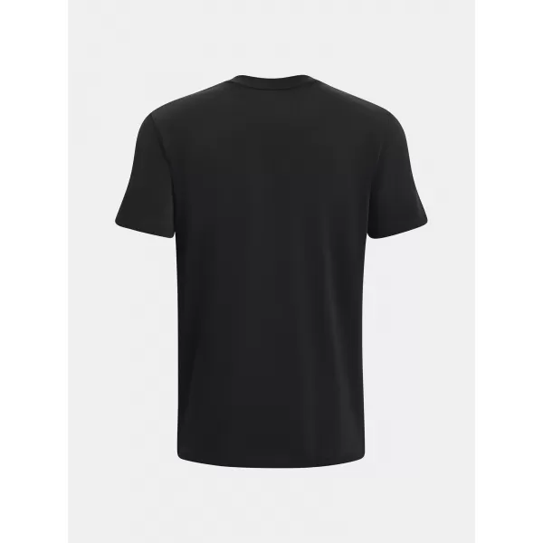  Férfi póló UNDER ARMOUR UA LOGO EMB HEAVYWEIGHT SS 1373997-001 FEKETE 