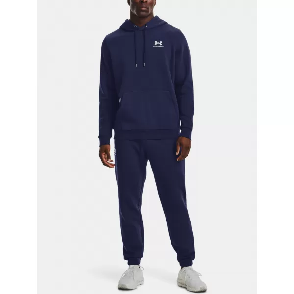  Férfi pulóver UNDER ARMOUR UA ESSENTIAL FLEECE HOODIE 1373880-410 KÉK 