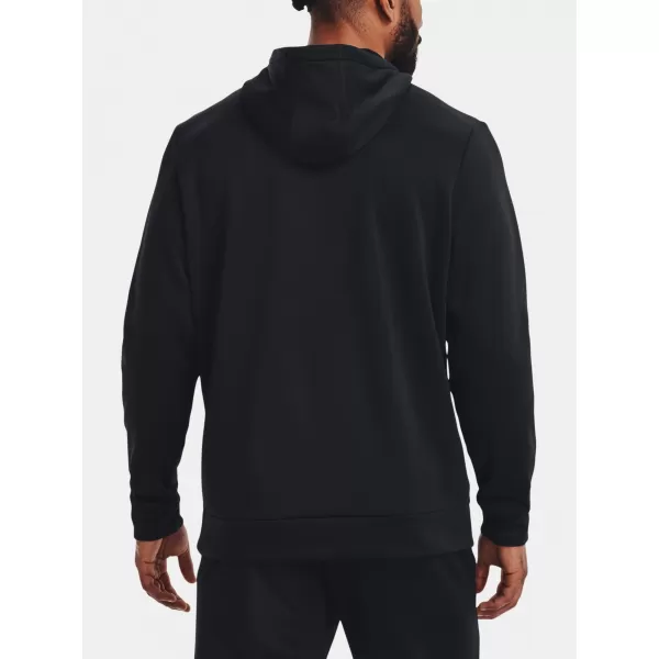  Férfi pulóver UNDER ARMOUR UA ARMOUR FLEECE HOODIE 1373353-001 FEKETE 