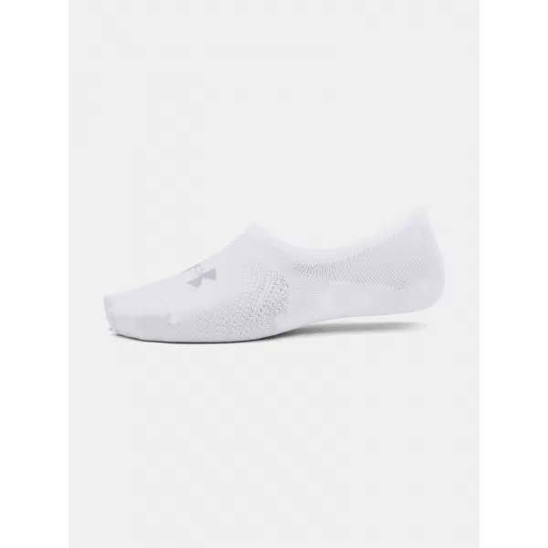 Női zokni UNDER ARMOUR UA BREATHE LITE ULTRA LOW 3P 1370075-100 FEHÉR 