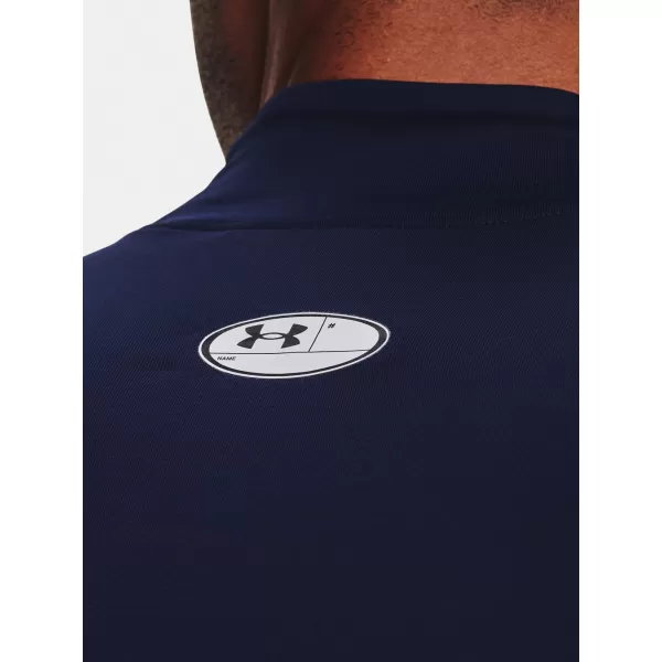  Férfi póló UNDER ARMOUR UA CG ARMOUR FITTED MOCK 1366066-410 KÉK 