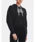Női pulóver UNDER ARMOUR ESSENTIAL SCRIPT HOODIE 1374107-001 FEKETE