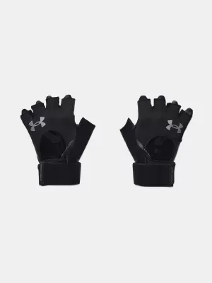 Férfi kesztyű UNDER ARMOUR M'S WEIGHTLIFTING GLOVES 1369830-001 FEKETE