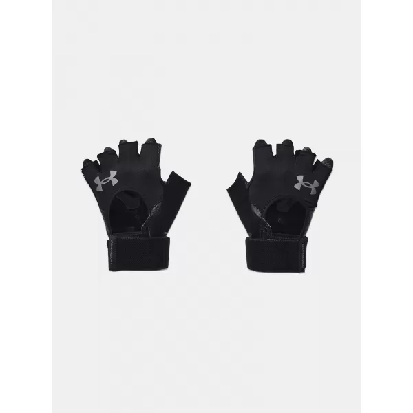  Férfi kesztyű UNDER ARMOUR M'S WEIGHTLIFTING GLOVES 1369830-001 FEKETE 