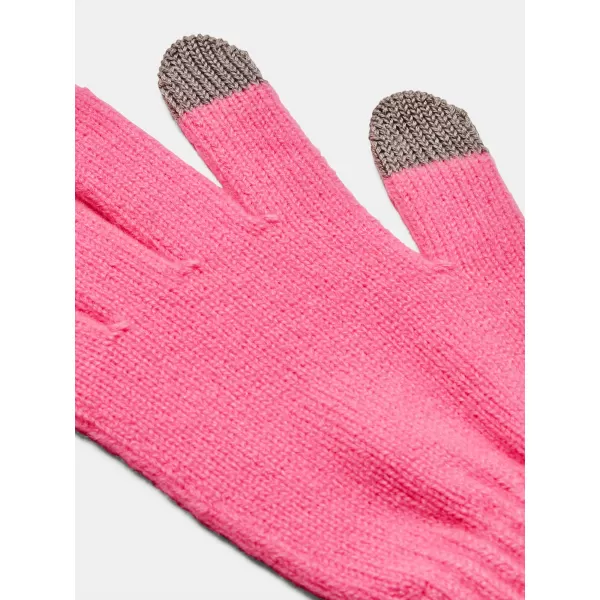  Női kesztyű UNDER ARMOUR UA HALFTIME GLOVES 1373158-640 RÓZSASZÍN 