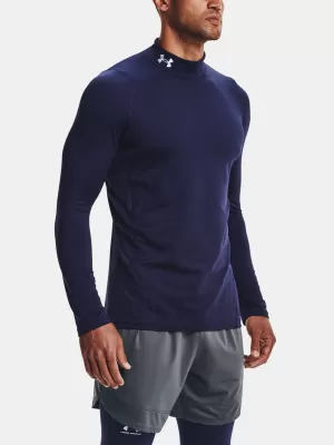 Férfi póló UNDER ARMOUR UA CG ARMOUR FITTED MOCK 1366066-410 KÉK