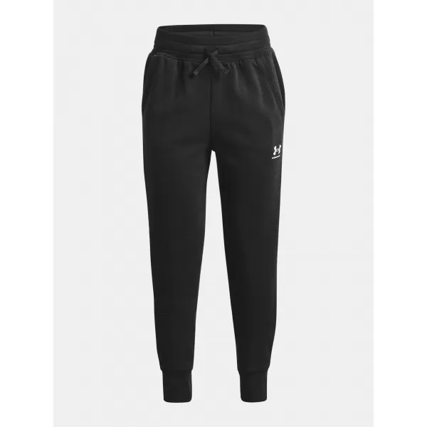  Lány nadrág UNDER ARMOUR RIVAL FLEECE LU JOGGERS 1373133-001 FEKETE 