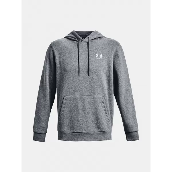  Férfi pulóver UNDER ARMOUR UA ESSENTIAL FLEECE HOODIE 1373880-012 SZÜRKE 
