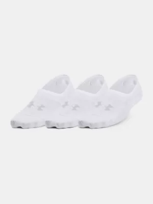 Női zokni UNDER ARMOUR UA BREATHE LITE ULTRA LOW 3P 1370075-100 FEHÉR