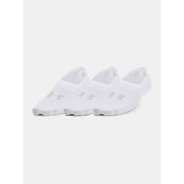 Női zokni UNDER ARMOUR UA BREATHE LITE ULTRA LOW 3P 1370075-100 FEHÉR 