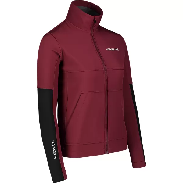  Női softshell kabát NORDBLANC FJORD NBSSL7657 BURGUNDIA 