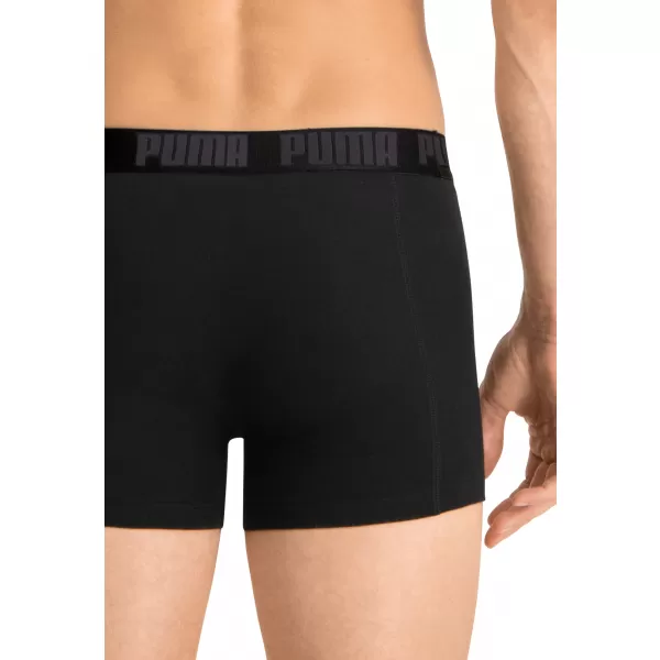  Férfi boxerek PUMA BASIC BOXER 2P 88886958 FEKETE/FEKETE 