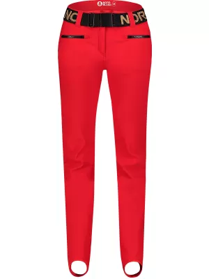 Női softshell sínadrág NORDBLANC FULLCOVER NBWPL7729 PIROS