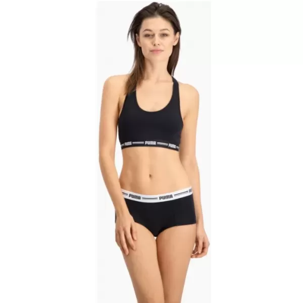  Női bugyi PUMA WOMEN MINI SHORT 2P PACK 90785303 FEKETE 