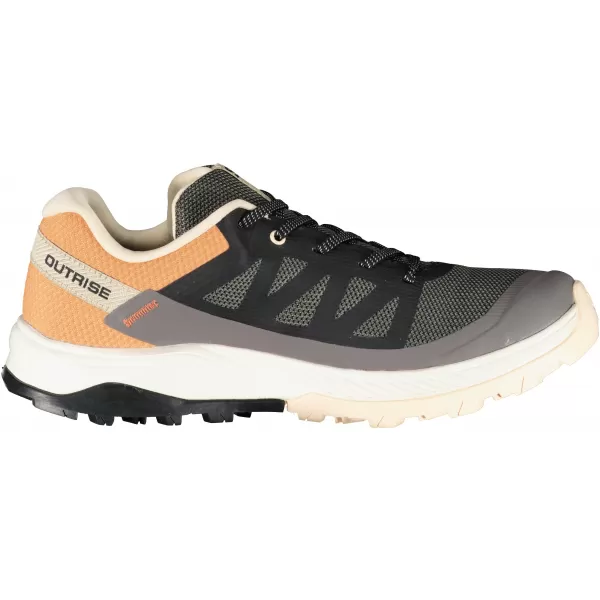  Női cipők SALOMON OUTRISE GORE-TEX L47219100 MÁGNES/FEKETE/KORALL ARANY 