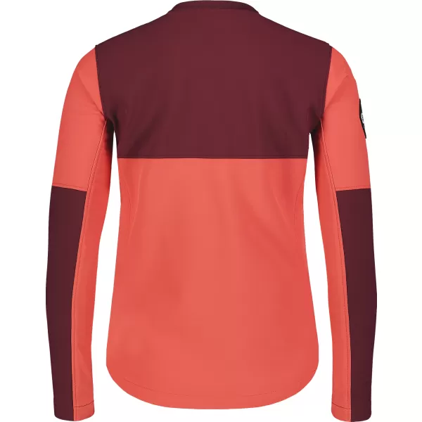  Női softshell kabát NORDBLANC COVE NBSSL7656 VÖRÖS KORALL 
