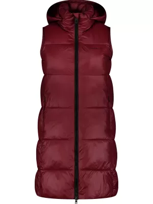 Női téli mellény NORDBLANC ORGANISM NBWJL7721 BURGUNDIA