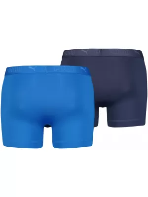 Bokszoló PUMA SPORT MICROFIBER BOXER 2P 93552002 KÉK KOMBÓ