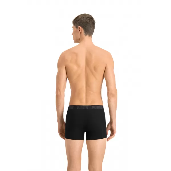  Férfi boxerek PUMA BASIC BOXER 2P 88886958 FEKETE/FEKETE 