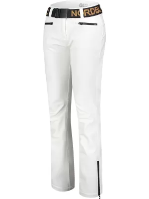 Női softshell sínadrág NORDBLANC MELLEABLE NBWPL7728 FEHÉR