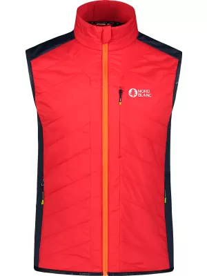 Férfi mellény NORDBLANC ATTITUDE NBWJM7757 PIROS
