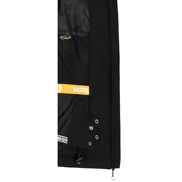  Női sídzseki NORDBLANC SNOW-SQUALL NBWJL7753 FEKETE 