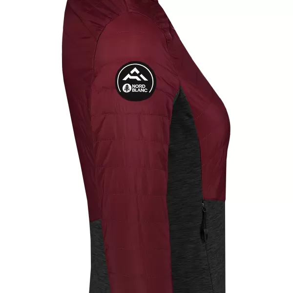  Női kabát NORDBLANC EUPHORIA NBWJL7761 BURGUNDIA 