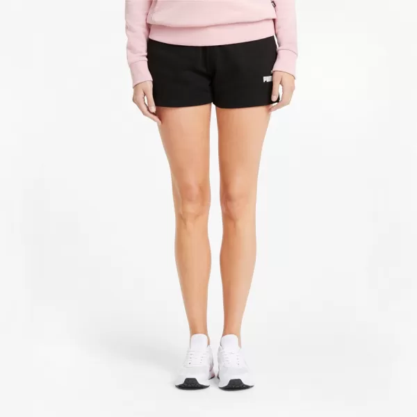  Női rövidnadrág PUMA ESS 4 SWEAT SHORTS TR 586824-01 FEKETE 
