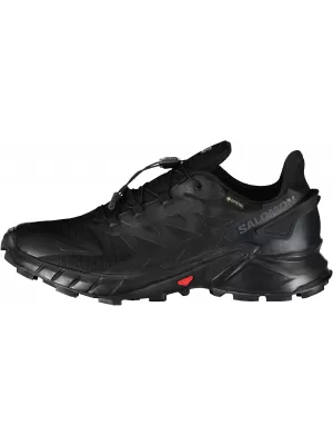 Férfi cipők SALOMON SUPERCROSS 4 GORE-TEX L41731600 FEKETE/FEKETE/FEKETE
