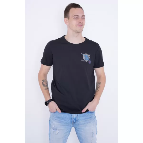  Férfi póló KIXMI PHIL FEKETE 