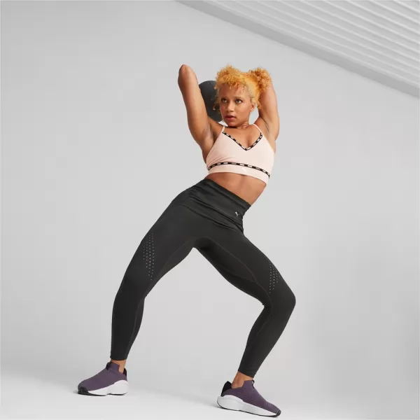  Női melltartó PUMA LOW IMPACT STRONG STRAPPY BRA 522225-66 RÓZSASZÍN 