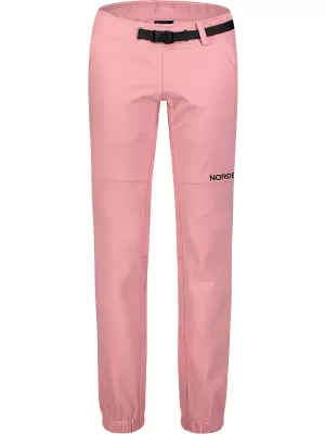 Női softshell nadrág NORDBLANC ELSA NBFPL7733 VILÁGOS RÓZSASZÍN