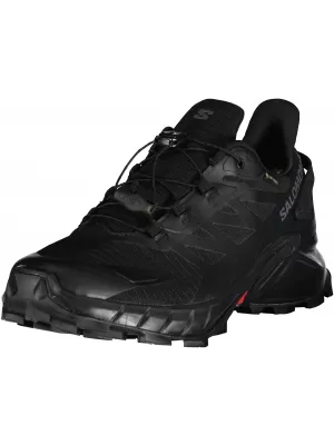 Férfi cipők SALOMON SUPERCROSS 4 GORE-TEX L41731600 FEKETE/FEKETE/FEKETE