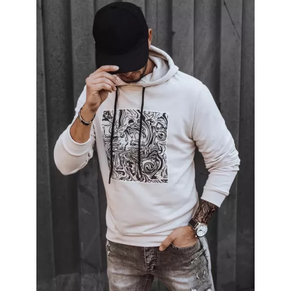  Férfi pulóver DSTREET BX5469 BÉZS 
